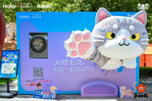卡地！海尔X天猫筑起“靠谱墙”AYX爱游戏APP青岛新增打(图2)
